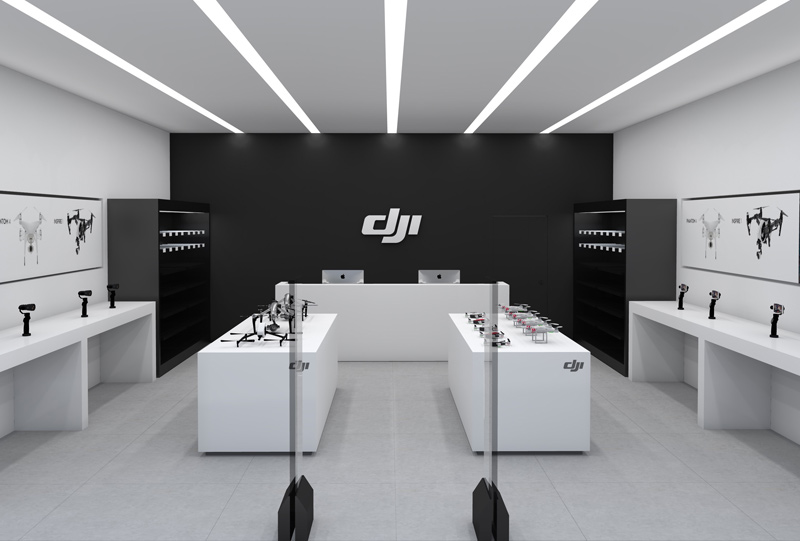 Direzione Artistica per Negozio DJI – Quartiere CITY LIFE, Italia (IT)